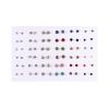 12/36 Pairs Hypoallergenic Round Imitation Pearl Earrings Classic Colorful Faux Round Ball Ear Studs Mixed Sizes Stud Earrings Set for Women Jewelry Birthday Gifts (36prirs mix 2) view 1