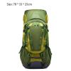STBTOO Hiking Backpack Outdoor Mountaineering Sports Bags Camping Equipment Climbing Rucksack Trekking Shoulder Bag Hiking Backpack for Unisex view 3