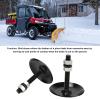2pcs Universal Snow Plow Skid Shoes,Snow Plow Blade Heavy Duty Skid Shoes Replacement 2873423 for Compatible with ATV UTV view 2