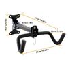 Ckuakiwu Bike Stand Bike Wall Mount Hanger Horizontal Bike Hanger Cycling Wall Mounted Holder Hook Bike Rack Heavy Duty to 30Kg view 2