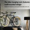 Ckuakiwu Bike Stand Bike Wall Mount Hanger Horizontal Bike Hanger Cycling Wall Mounted Holder Hook Bike Rack Heavy Duty to 30Kg view 3