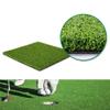 Golf Putting Green/Mat 6FTX21FT - Golf Training Mat Sprot Baseball Football Artificial Grass- Green Long Challenging Putter for Indoor/Outdoor view 2