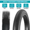 Balinge E-Bike 20x4.0 Fat Tire 20 x 4 Fat Tire with Tubes 2 Pack Heavy Duty High-Performance Wear-Resistant Mountain Snow Bike Tire, E-Bike Tires 20x4, 20x4 Tire, Black view 3