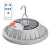 Solar Camping Light USB Rechargeable Tent Lantern Dimmable Work Light Power Bank for Hiking Emergency, Hanging lamp view 1