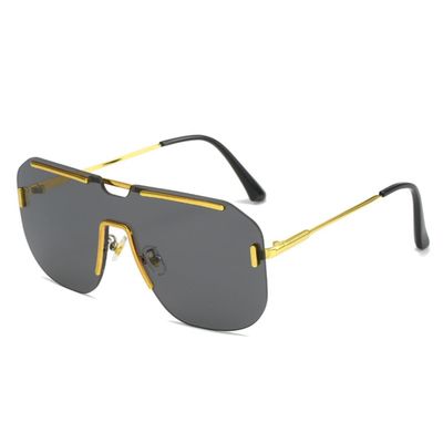 HDUBFY Frameless Sunglasses for Men Sun Glasses Women Vintage Sun Eyeglasses UV400,2,One size