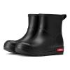 HISEA Women's Short Chelsea Boots Ankle Rubber Rain Boots for Garden Waterproof view 1