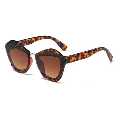 Cat Eye Sunglasses Vintage Shades Hip Hop Outdoor UV400 Eyewear for Women Men,Tortoise,One size