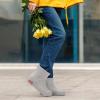 HISEA Women's Short Chelsea Boots Ankle Rubber Rain Boots for Garden Waterproof view 3