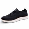 Men's Casual Dress Sneakers Comfortable Oxfords Business Mesh Walking Loafers Fashion Lightweight Breathable Soft Sole Black 6.5 US view 1
