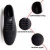Men's Casual Dress Sneakers Comfortable Oxfords Business Mesh Walking Loafers Fashion Lightweight Breathable Soft Sole Black 6.5 US view 2