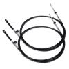 Atesilor 2pcs 10FT Gen1 Boat Throttle and Shift Cables Compatible with Mercury MerCruiser Marine Force Outboard Engine 600A Controller, Replace CC17910 view 1