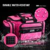 Goture Fishing Tackle Bag, 600D Water-Resistant Soft Side Crossbody Sling Bag for Women,Small Gear Storage Tactical Bags for Saltwater & Freshwater,Fits 3 3600 Tackle Boxes(Not Included) view 4