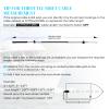 Atesilor 2pcs 15FT Gen1 Boat Throttle and Shift Cables Compatible with Mercury MerCruiser Marine Force Outboard Engine 600A Controller, Replace CC17915 view 3
