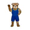 Sportsman Bulldog Mascot Costume Adult Size for Men & Women with Built-in Fan Inside the Head