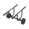 CheriMuMu Heavy Duty Kayak Cart, Width Adjustable Canoe Cart with 8inch Beach Wheels, Boat Dolly Cart Transport Carrier, Detachable Trolley for Canoes Paddleboards Float Mats, 220.46lbs Load Capacity view 1
