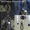 PJYTAC Titanium Carabiner for Keys - Minimalist Key Clip, Secure Clip - Gifts for Men and Women view 2