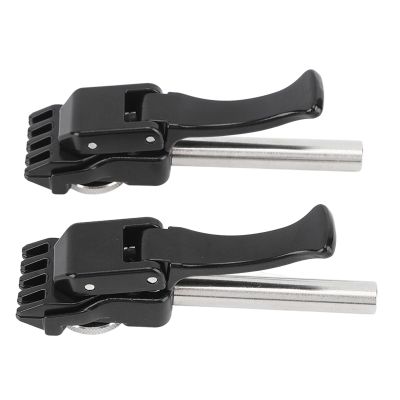 QANYEGN Badminton Flying Clamp, Handheld Machine Stringing Pliers, Black Tennis String Clamp with Flying and Starting for Accurate