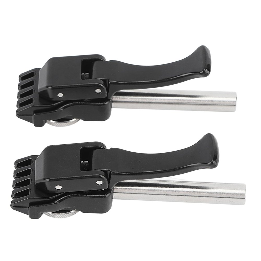 QANYEGN Badminton Flying Clamp, Handheld Machine Stringing Pliers, Black Tennis String Clamp with Flying and Starting for Accurate