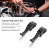 QANYEGN Badminton Flying Clamp, Handheld Machine Stringing Pliers, Black Tennis String Clamp with Flying and Starting for Accurate view 2