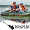 Tiller Handle Extension For Outboard, Metal Trolling Motor Extension Handle, Non-slip Outboard Tiller Extension Trolling Motor Accessories, Extendable 18.1" - 24.3" view 2