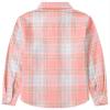 Betusline Girls' Plaid Flannel Shirt, Kids Long Sleeve Button Button Shirts Tops,F Pink & Gray #17-8 Years= Tag 140 view 2