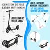 Adult Kick Scooter with Brakes,Big Wheels Foldable Scooter Aluminum Alloy Lightweight Scooter,with Foot Support Frame,Shock Absorptiondesign for Teens & Adults Blue view 3