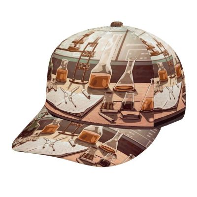 Baseball Cap for Men Women Sunscreen Visor Hats Adjustable Chemistry Lab Sun Caps Golf Dad Hat