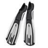 HDNSAUD Swim Training Fins Professional Diving Fins Training Mono Swimming Snorkeling Fins Diving Fins Longfin Water Sports Equipment Fins(White,S 39-40) view 1