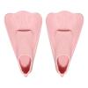 HDNSAUD Swim Training Fins Swim Fins for Children Soft Scuba Diving Snorkeling Flippers for Training Children Swimming Trainin for Boys Girls(Pink XXS) view 1