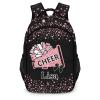 Zaaprint Cheerleaders Pastel Pink Schoobag Backpack Waterproof Shoulder Bag for Gilrs Boys Competition Training view 1