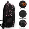 Zaaprint Cheerleaders Pastel Pink Schoobag Backpack Waterproof Shoulder Bag for Gilrs Boys Competition Training view 4
