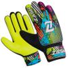ZASH Soccer Goalie Gloves for Kids, Youth & Adult Football Goalkeeper Gloves Double Wrist Protection with 4-mm Latex Strong Grip Palm (Yellow Fluorescent, Size 4 Suitable for 6 to 9 Years Old) view 1