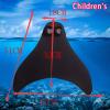 HDNSAUD Swim Training Fins Swimming Mermaids Tail Flippers Diving Swim Fins Training Accessories for Children Adult(Children) view 4