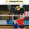 ENHEN Volleyball Training Equipment High School Girls Volleyball Block Blaster Rebounder, Hitting/Placement/Blocking/Hitting Sports Training Aid, Stainless Steel Frame view 3