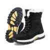 Gosetony Women's Snow Boots Bootie Cotton Padded Shoes High-top Lace Up view 2