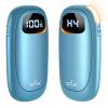 Hand Warmers Rechargeable-Electric Hand Warmers, Max 16 Hrs Warmth Up to 127, LED Display & Flashlight, Dual-Side Heating Portable Heater for Golf Hunting Camping for Men Women, Valentine's Day Gifts view 1