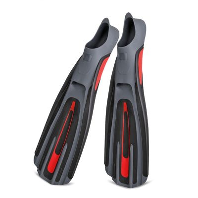 HDNSAUD Swim Training Fins Professional Diving Fins Training Mono Swimming Snorkeling Fins Diving Fins Longfin Water Sports Equipment Fins(Black,XL 45-46)
