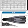 HDNSAUD Swim Training Fins Professional Diving Fins Training Mono Swimming Snorkeling Fins Diving Fins Longfin Water Sports Equipment Fins(Black,XL 45-46) view 3