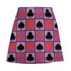 TVCATYE Poker Chip Short Skirt Athletic Skorts Womens Golf Skirts Pickleball Skort Breathable High Waist Workout Activewear Skort Purple view 2