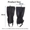 LYHXYLFT Hiking Gaiters,Snow Leggings Gaiter,Outdoor Gaiters,Unisex,Hook Loop Design for Easy Off,for Hiking Trekking Climbing Hunting and Skiing view 2