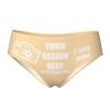 Custom Panties Add Your Photo Custom Underwear with Photo Customized Sexy Funny Underwear for women Design Gifts for Mom Mother's Day X-Large Yellow view 1