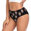 Custom Panties with Face Add Photos and Text for You Personalized Underwear with Photo Custom Sexy Funny Underwear for women Customization Gifts for Lover Wife Valentine Day 3X-Large view 2