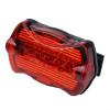 Bike 5 LED Night Safety Flashing Rear Tail Light, Bicycle Tail Lamp, IC Controlled LED Flashlight, Quick Release Bracket, for front and rear view 3