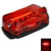 Bike 5 LED Night Safety Flashing Rear Tail Light, Bicycle Tail Lamp, IC Controlled LED Flashlight, Quick Release Bracket, for front and rear view 4