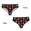 Custom Panties with Face Design Your Text Personalized Panties with Photo Personalized Sexy Funny Briefs Underwear for women Customizable Gift for Mom Wife Valentine Day 3X-Large view 4