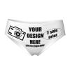 Custom Panties Customize Your Text/Image Custom Panties with Photo Personalized Sexy Funny Panties for women Personalized Gifts for Mom Mother's Day X-Large White view 1