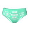 Custom Panties Customize Your Text/Image Custom Panties Underwear with Photo Customized Sexy Funny Panties Underwear for women Custom Gift for Mom Mother's Day X-Large Green view 1