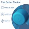Alwenid 2PCS Silicone Water Bottle Boot for Owala 40 Oz, Anti-Slip Protective Sleeve Bottom Bumper Protector for FreeSip, Twist, and Flip Stainless Steel Water Bottles (Dark Blue) view 4