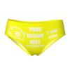 Custom Panties Put Your Photo On It Personalized Panties with Photo Customized Sexy Funny Panties for women Personalized Gifts for Lover Wife Anniversaries 3X-Large Yellow view 1