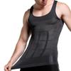 2 Pcs ToneTec Elite Compression Tank, Compression Tanktop Men's Shapewear, Tone Tec Compression Shirt (2pc Gray,M: 144-176 lb) view 1